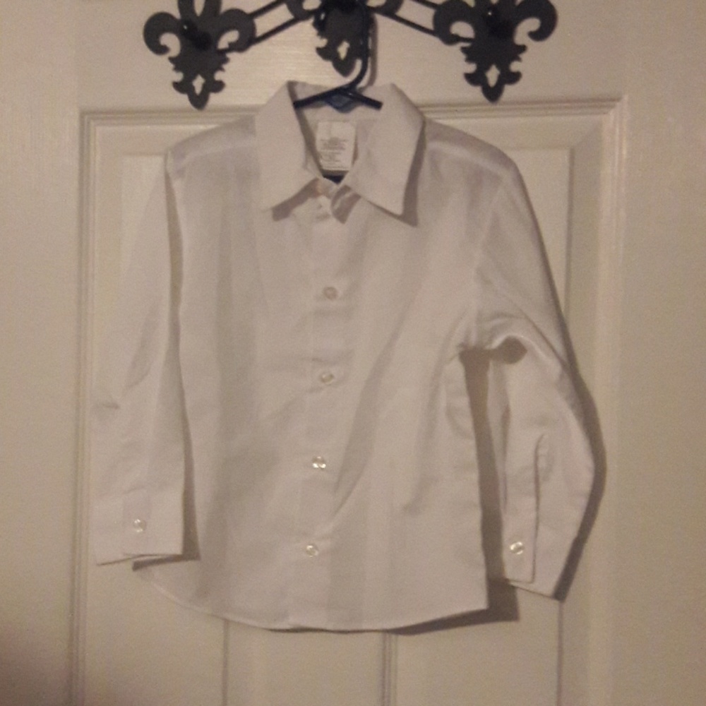 White 5T dress shirt